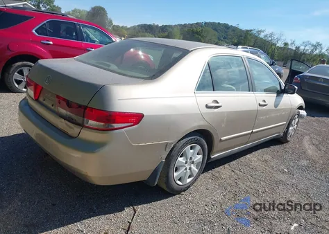 2004 Honda Accord 2.4 Lx z USA, uszkodzony, nr VIN 1HGCM56314A176895